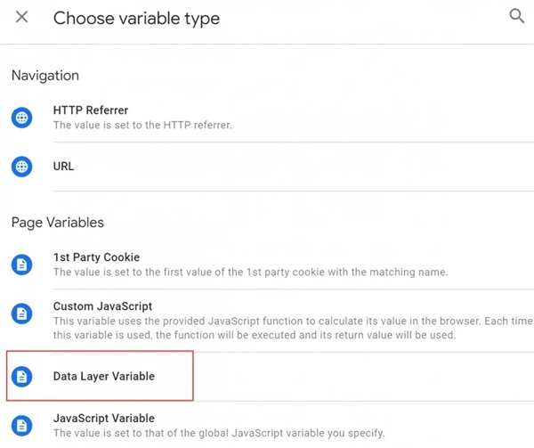 Google Tag Manager Screenshot